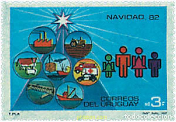 Sellos: 47135 MNH URUGUAY 1983 NAVIDAD