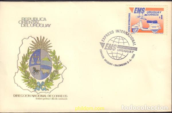 Sellos: 414426 MNH URUGUAY 1994 CORREO EXPRESO INTERNACIONAL