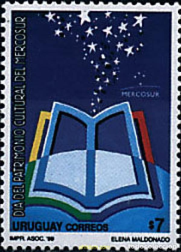 Timbres: 69345 MNH URUGUAY 1999 DIA DEL PATRIMONIO CULTURAL DE MERCOSUR