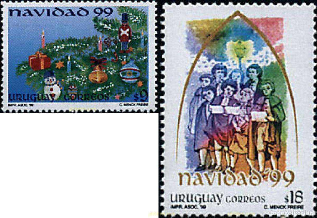 Sellos: 75440 MNH URUGUAY 1999 NAVIDAD