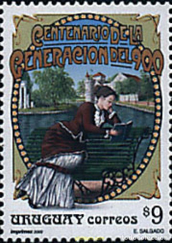 Sellos: 71563 MNH URUGUAY 2000 CENTENARIO DE LA GENERACION DEL 900