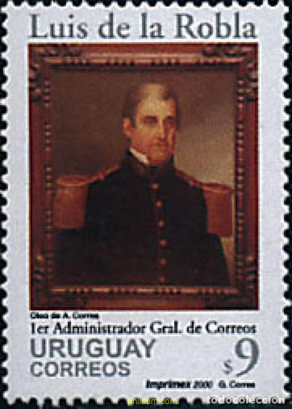 Sellos: 71569 MNH URUGUAY 2000 HOMENAJE A LUIS DE LA POBLA
