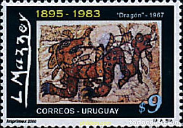 Sellos: 71573 MNH URUGUAY 2000 105 ANIVERSARIO DEL NACIMIENTO DE L. MAZZEY