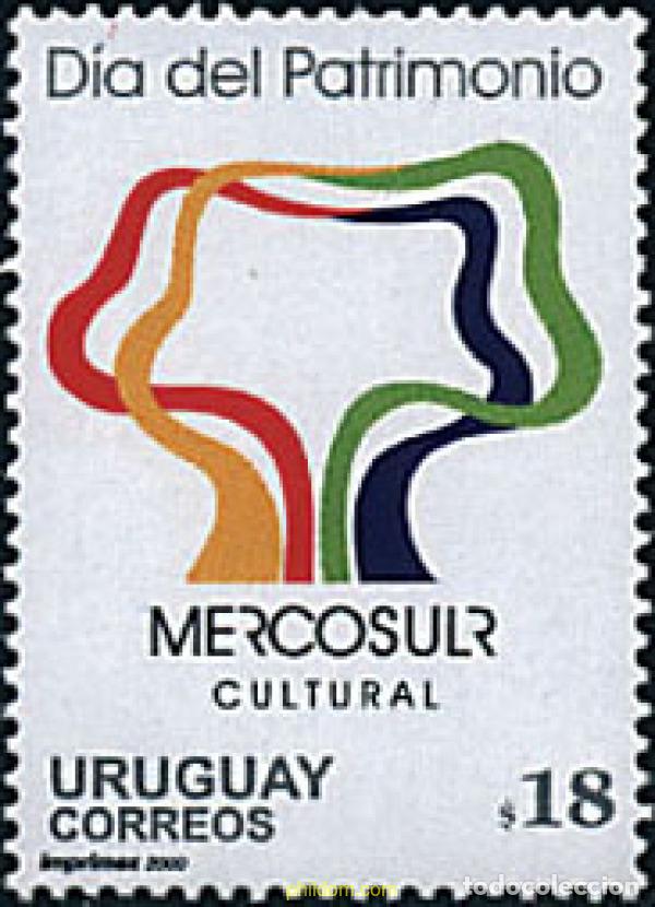 Sellos: 71571 MNH URUGUAY 2000 DIA DEL PATRIMONIO