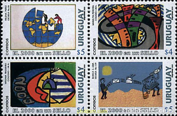 Selos: 5136 MNH URUGUAY 2000 EL 2000 EN UN SELLO