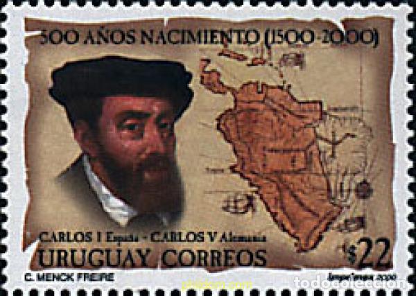 Selos: 71578 MNH URUGUAY 2000 500 ANIVERSARIO DE CARLOS V