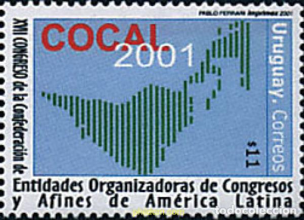 Selos: 71581 MNH URUGUAY 2001 17 CONGRESO DE LA CONFEDERACION DE ENTIDADES ORGANIZADORAS DE CONGRESOS