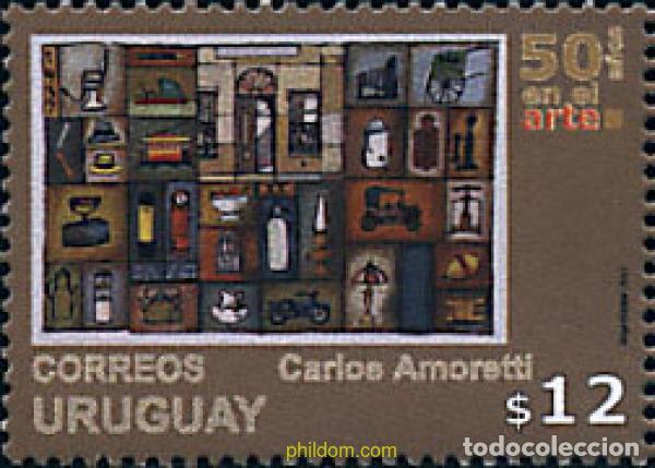Timbres: 79115 MNH URUGUAY 2001 50 A&Ntilde;OS EN EL ARTE