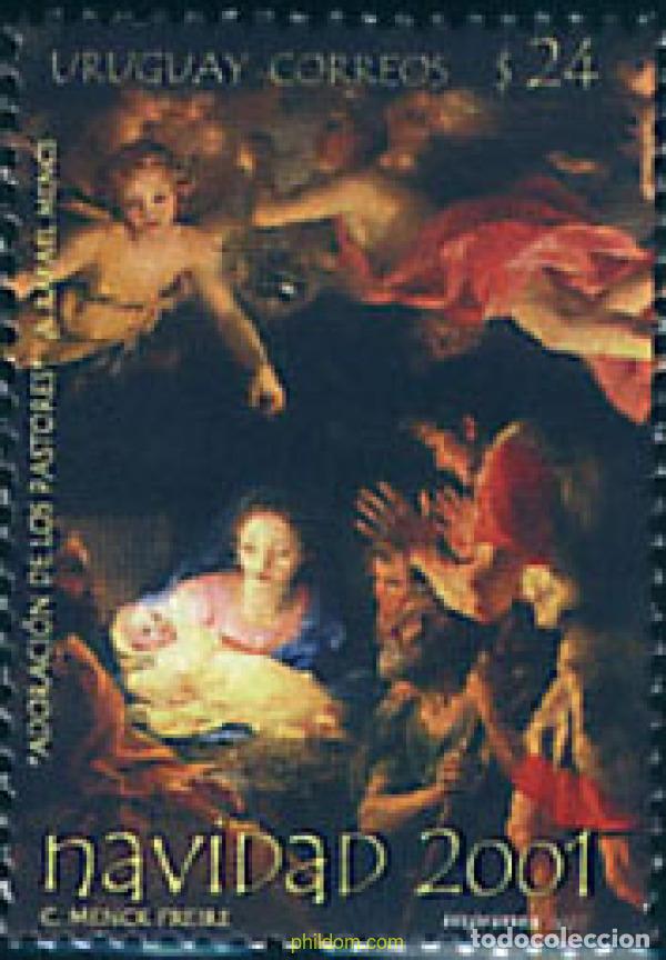 Timbres: 688336 MNH URUGUAY 2001 NAVIDAD
