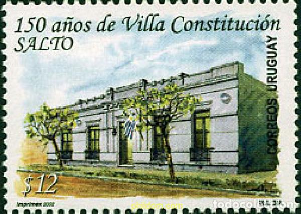 Stamps: 100433 MNH URUGUAY 2002 150 ANIVERSARIO DE LA CIUDAD DE VILLA CONSTITUCION