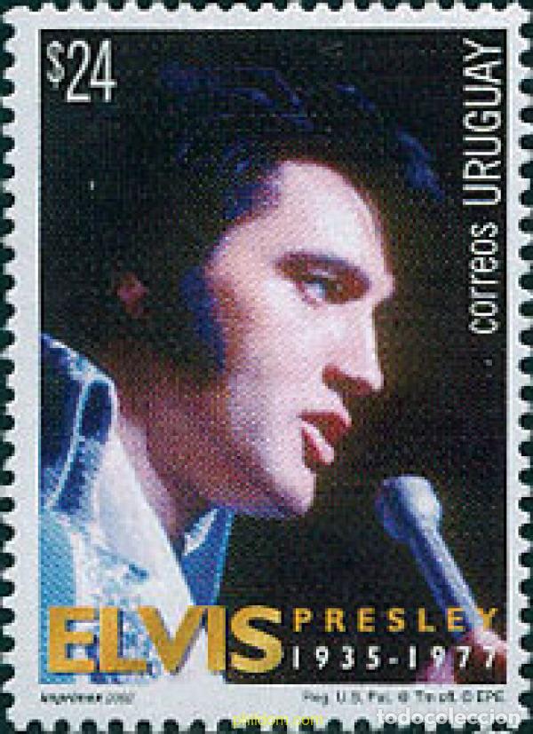 Stamps: 205462 MNH URUGUAY 2002 25 ANIVERSARIO DE LA MUERTE DE ELVIS PRESLEY