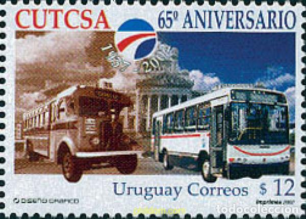 Selos: 101872 MNH URUGUAY 2002 65 ANIVERSARIO DE LA CUTCSA