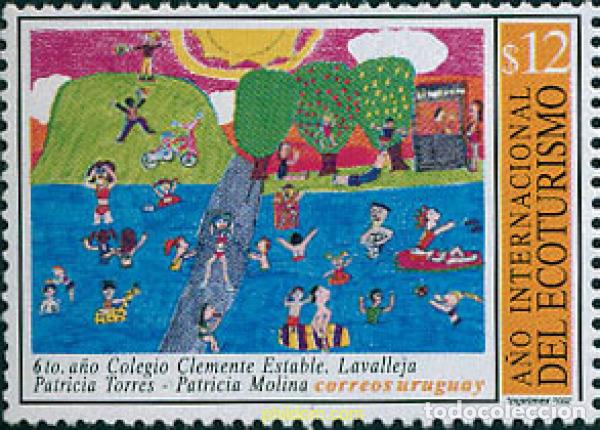 Stamps: 103111 MNH URUGUAY 2002 A&Ntilde;O INTERNACIONAL DEL ECOTURISMO