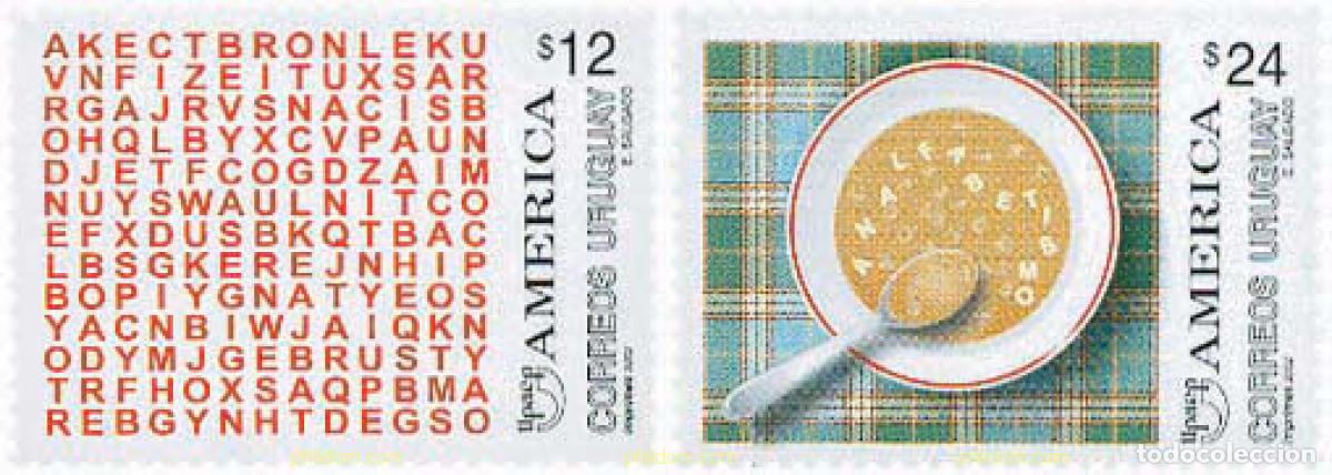 Stamps: 106320 MNH URUGUAY 2002 AMERICA-UPAEP 2002 - EDUCACION Y ANALFABETISMO