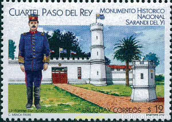 Stamps: 106319 MNH URUGUAY 2002 CUARTEL PASO DEL REY