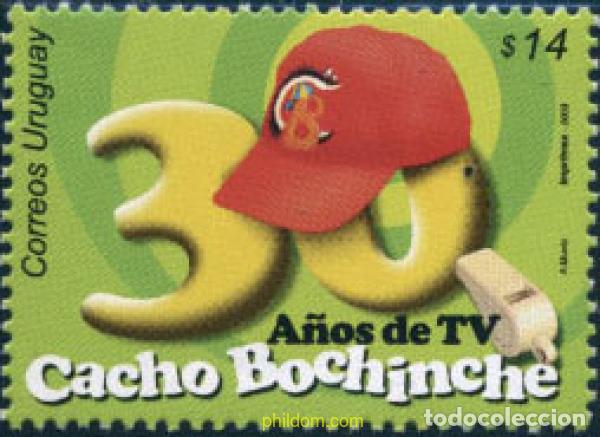Sellos: 136961 MNH URUGUAY 2003 30 A&Ntilde;OS DE TELEVISION