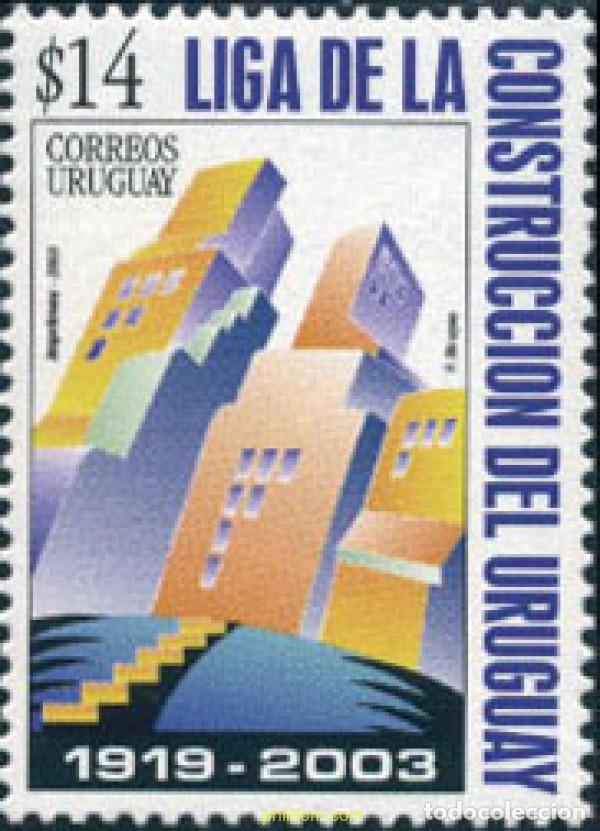 Sellos: 136957 MNH URUGUAY 2003 LIGA DE LA CONSTRUCCION DEL URUGUAY