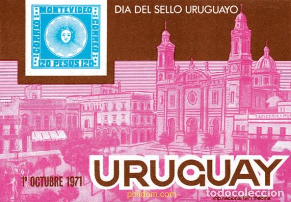 Sellos: 139129 MNH URUGUAY 1972 DIA DEL SELLO