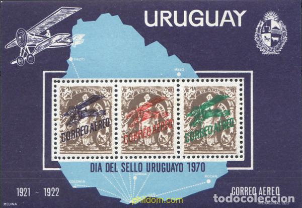 Sellos: 139126 MNH URUGUAY 1970 DIA DEL SELLO