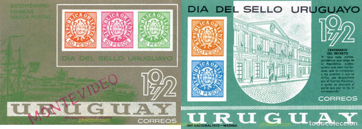 Sellos: 139131 MNH URUGUAY 1972 DIA DEL SELLO