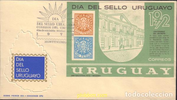 Sellos: 595719 MNH URUGUAY 1972 DIA DEL SELLO