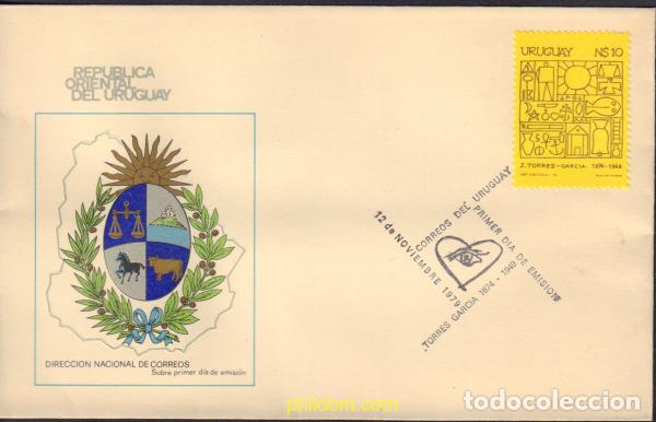 Selos: 446733 MNH URUGUAY 1979 30 ANIVERSARIO DE LA MUERTE DE J. TORRES GARCIA