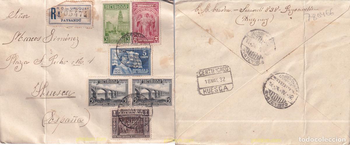 Sellos: 780466 USED URUGUAY 1930 CENTENARIO DE LA INDEPENDENCIA