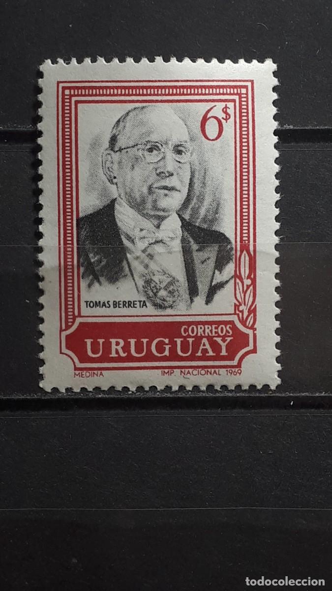 Sellos: URUGUAY. A&Ntilde;O 1969. **. EDIFIL 784