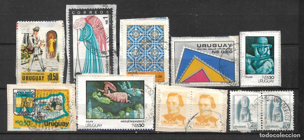 Sellos: uruguay lote 11 sellos usados - 1/10