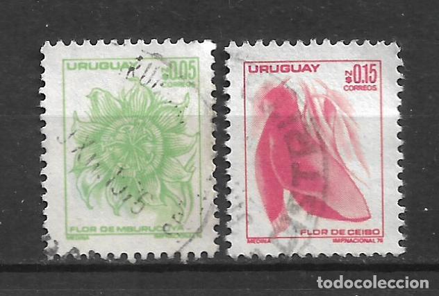 Sellos: uruguay 1976 # 949/950 usados- 19/32