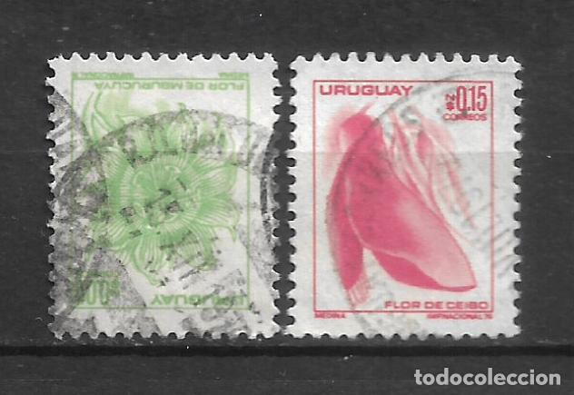 Sellos: uruguay 1976 # 949/950 usados- 19/32
