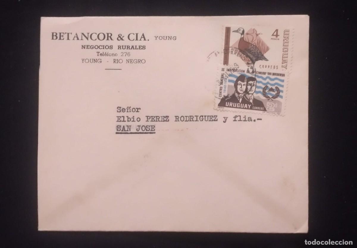 Sellos: TS) CIRCA 1970 URUGUAY, WITH THE WHITE FACED WHISTLING DUCK AND THE GENERAL RESERVE OFFICER TRAINING
