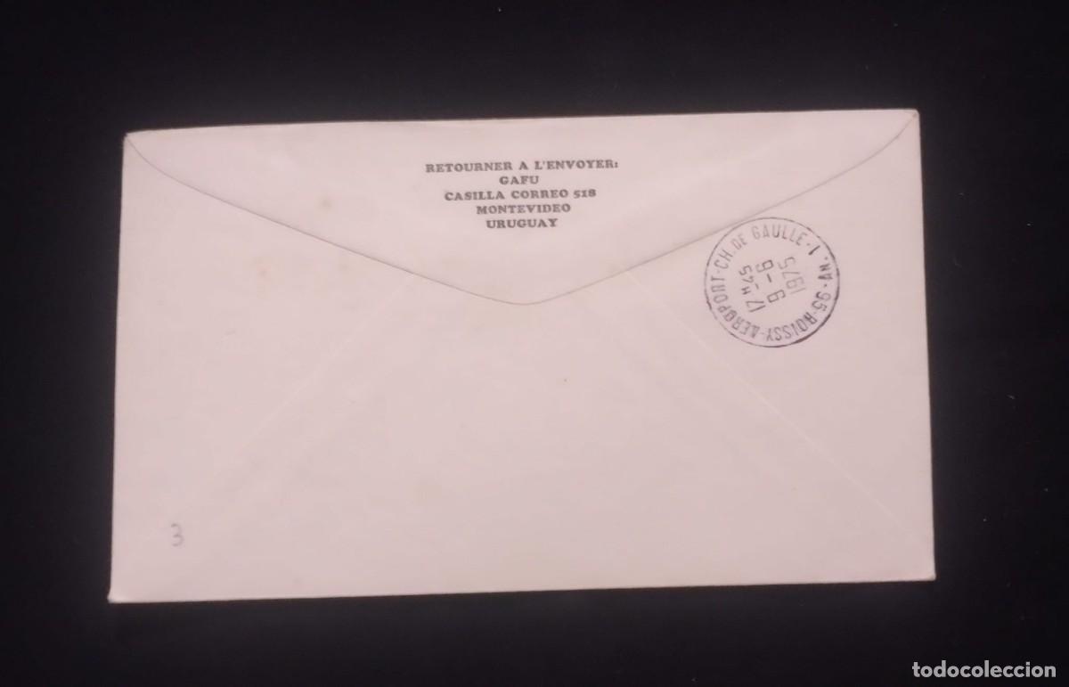 Sellos: TS) 1975 URUGUAY, AIRMAIL, CIRCULATE COVER.