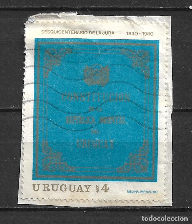 Timbres: uruguay 1980 sello usado - 20/4