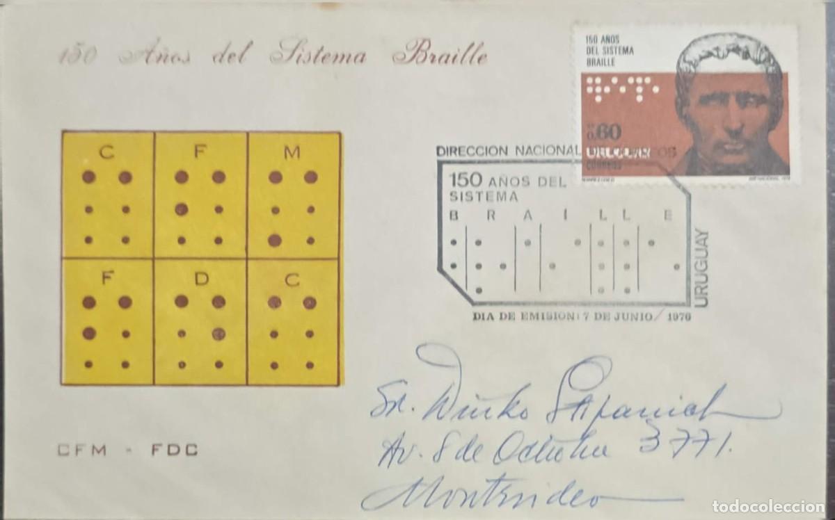 Sellos: MI) 1976 URUGUAY, FIRST DAY COVER (FDC), SESQUICENTENNIAL (150TH ANNIVERSARY) OF THE CREATION OF THE