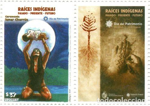 Sellos: 1920a URUGUAY 2026-D&iacute;a del Patrimonio&ldquo;Ra&iacute;ces Ind&iacute;genas-Pasado,Presente,Futuro&rdquo;TT: Manos,Bebes-En FDC