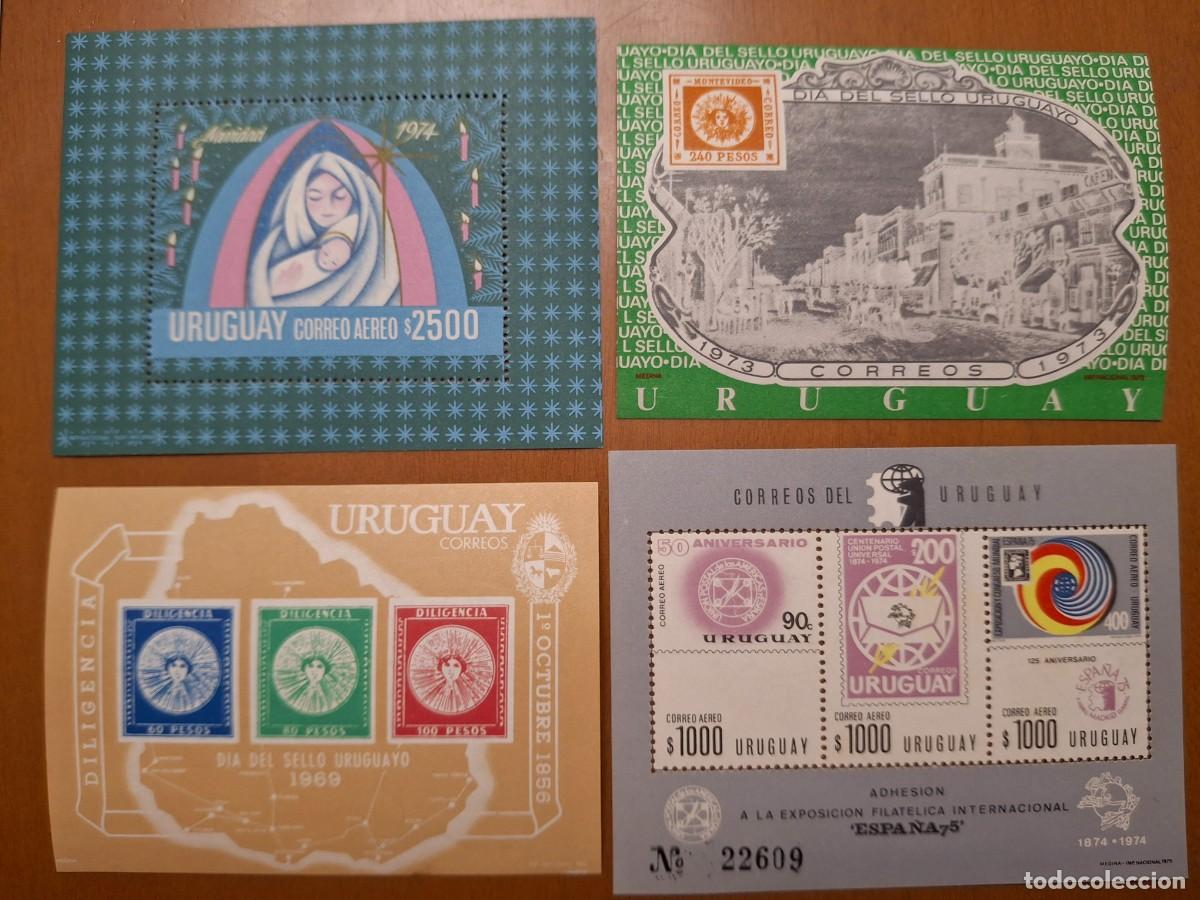 Briefmarken: HB661 HOJITAS BLOQUE de URUGUAY en NUEVO ideal para tematicas (leer descripcion)