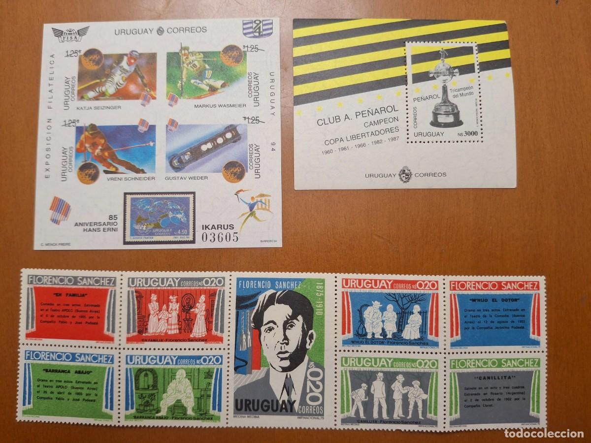 Francobolli: HB667 HOJITAS BLOQUE de URUGUAY en NUEVO ideal para tematicas (leer descripcion)
