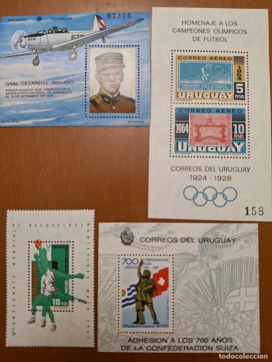 Briefmarken: HB668 HOJITAS BLOQUE de URUGUAY en NUEVO ideal para tematicas (leer descripcion)