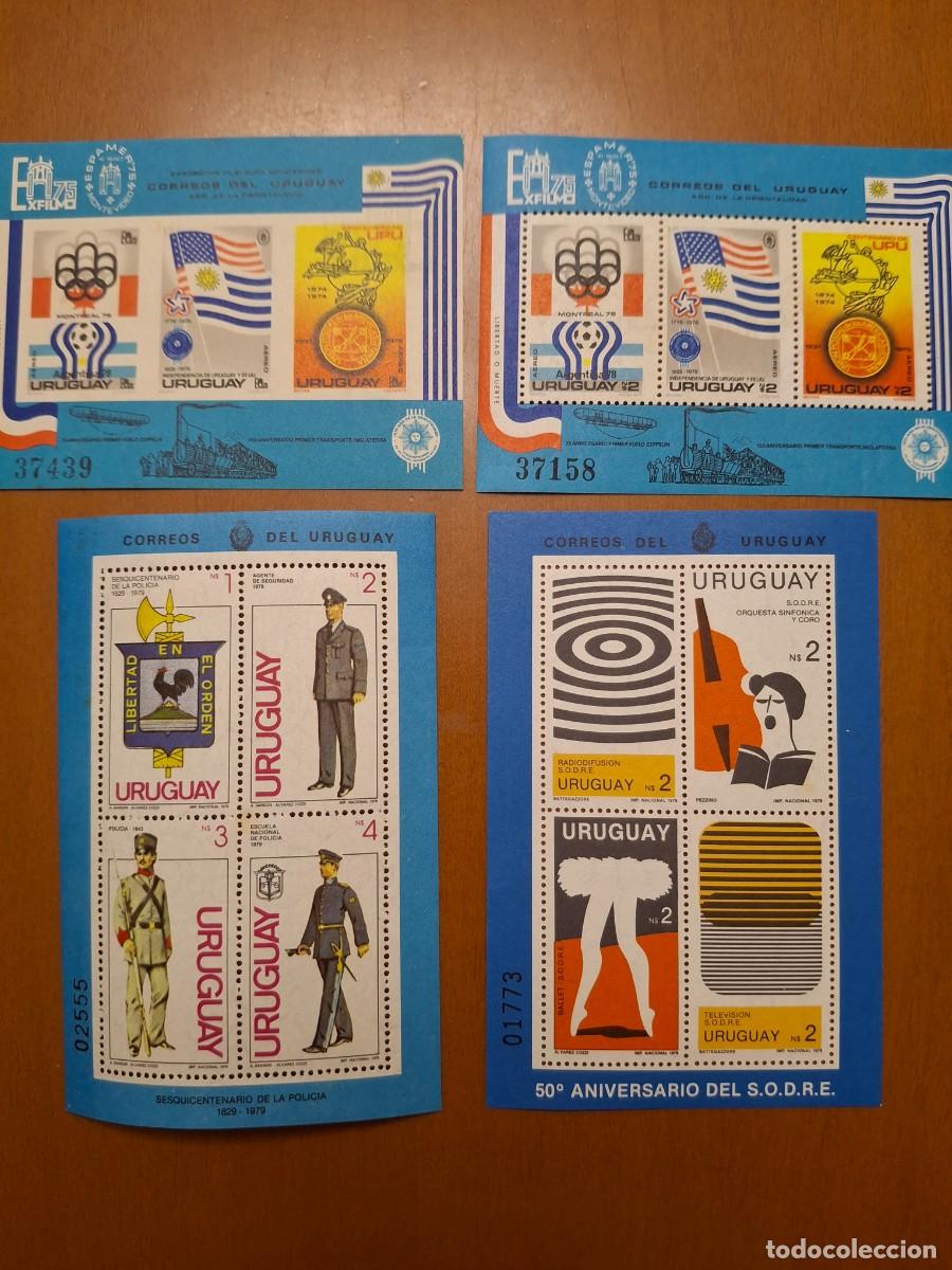 Francobolli: HB669 HOJITAS BLOQUE de URUGUAY en NUEVO ideal para tematicas (leer descripcion)