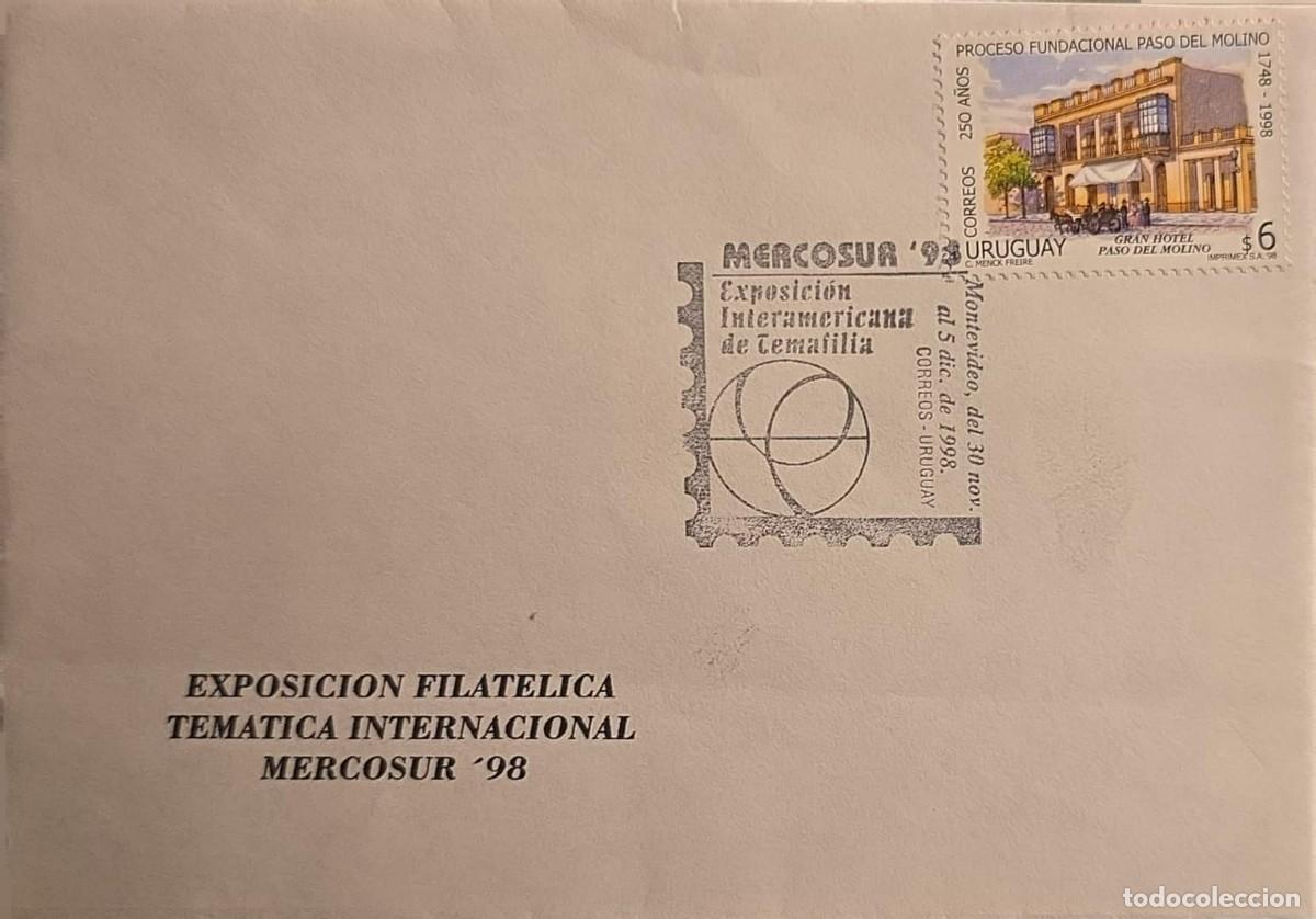 Sellos: TS) 1998 URUGUAY, MERCOSUR '98 INTERNATIONAL THEMATIC PHILATELIC EXHIBITION,250TH ANNIVERSARY OF THE