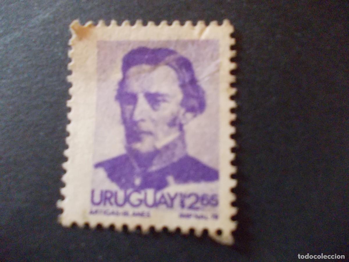 Timbres: Sello Uruguay Np. 2&acute;65 Jos&eacute; Gervasio Artigas emisi&oacute;n Uruguay identidad nacional 1979