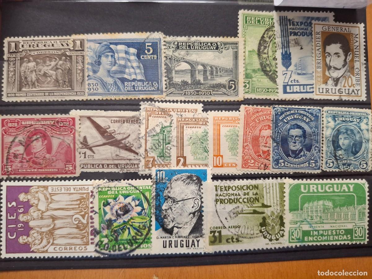Selos: HB1232 SELLOS URUGUAY en usado ideal para tematicas