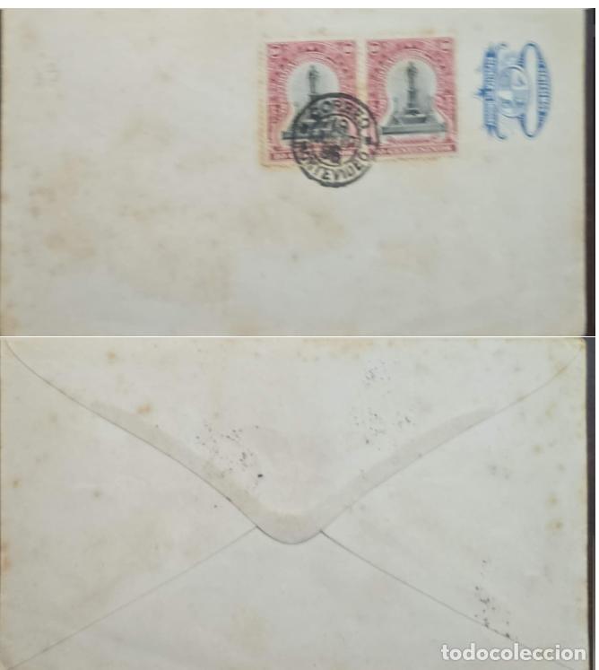 Selos: TS.) 1890, URUGUAY, TWO STAMPS &rdquo;INAUGURATION OF THE MONUMENT TO PRESIDENT JOAQU&Iacute;N SU&Aacute;REZ (1781&ndash;1868)