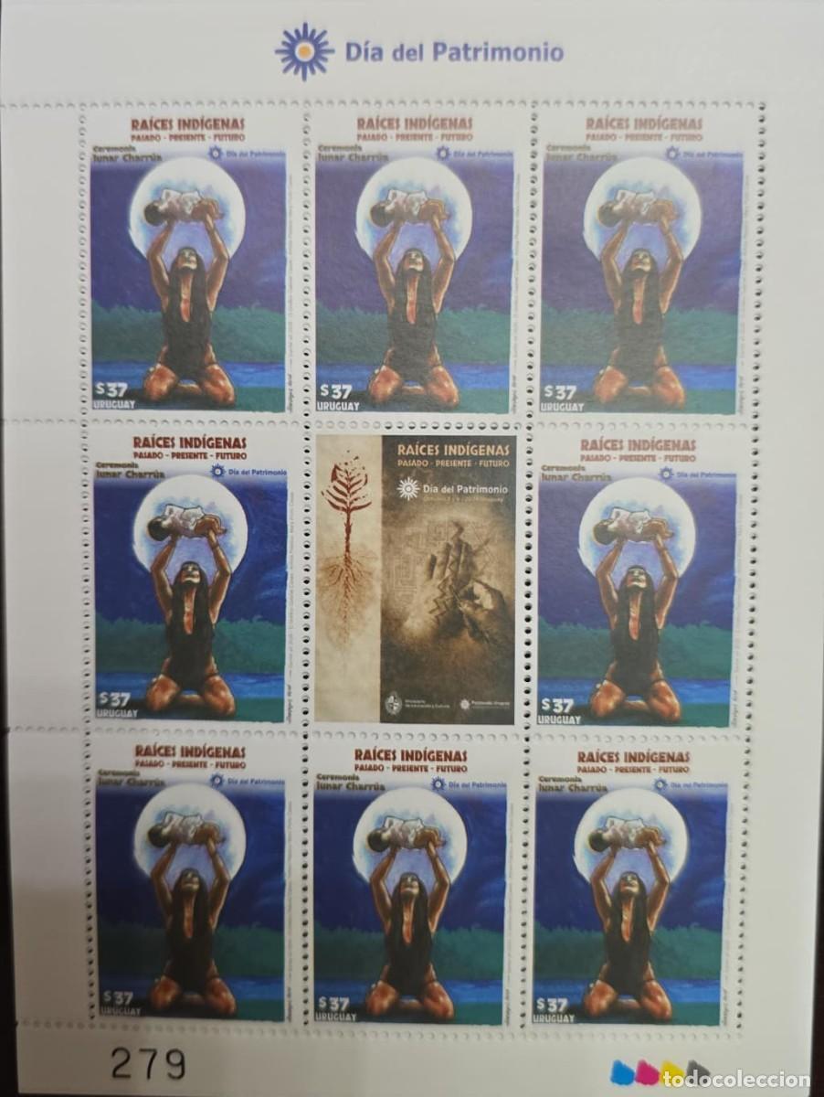 Selos: O) 2026 URUGUAY, HERITAGE DAY, INDIGENOUS ROOTS, PAST, PRESENT AND FUTURE, SHEET MNH