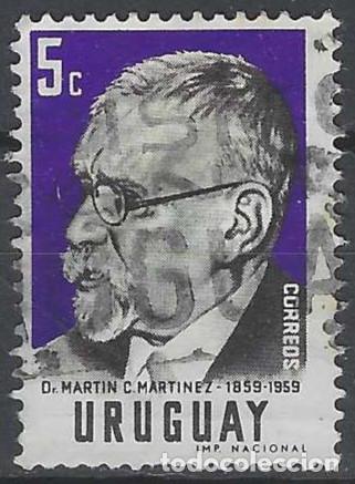 Sellos: URUGUAY 1960 - PERSONAJES - USADO