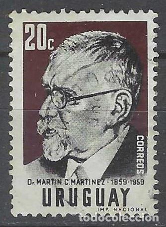 Sellos: URUGUAY 1960 - PERSONAJES - USADO