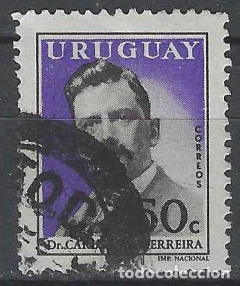Sellos: URUGUAY 1959 - PERSONAJES - USADO