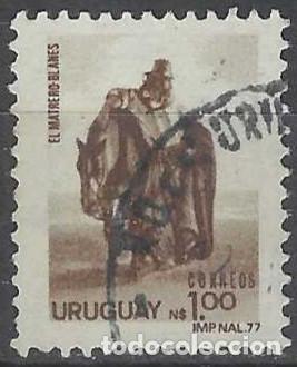 Sellos: URUGUAY 1976 - TEMAS NACIONALES - USADO