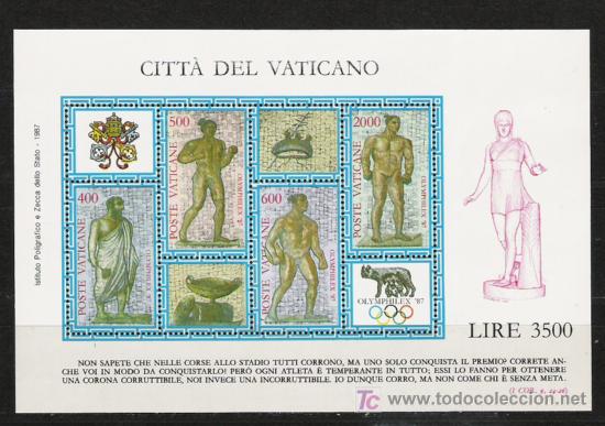 Sellos: VATICANO   HOJA  BLOQUE N&ordm; 9   NUEVA - Foto 1